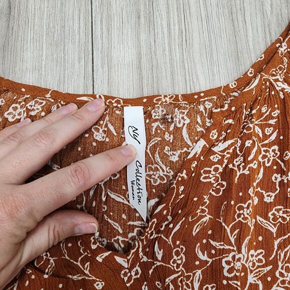 NY Collection Floral Dress Women's Size 1X - Picture 6 of 15